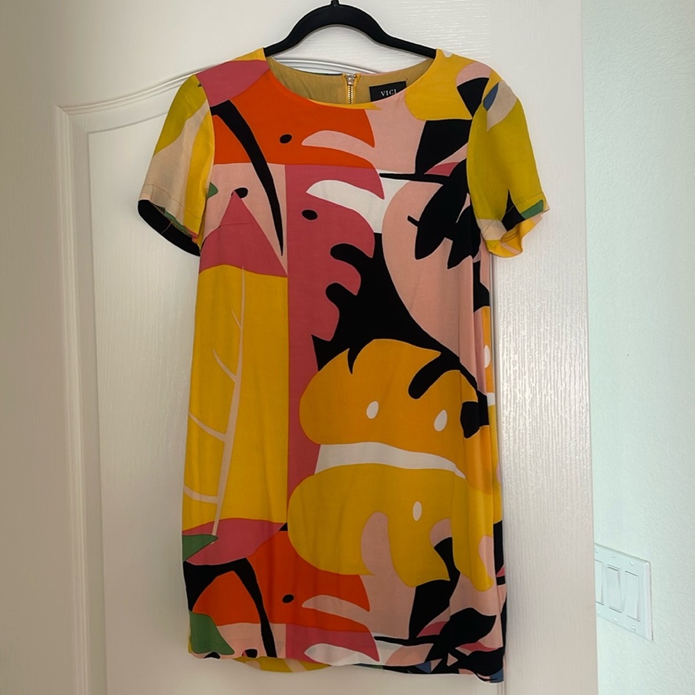 Colorful vibrant dress